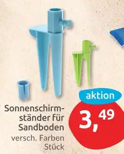 Budni Sonnenschirmständer für sandboden Angebot