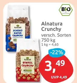 Budni Alnatura schoko hafer crunchy Angebot