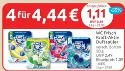 Budni Wc frisch kraft-aktiv duftspüler Angebot