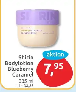 Budni Shirin bodylotion blueberry caramel Angebot
