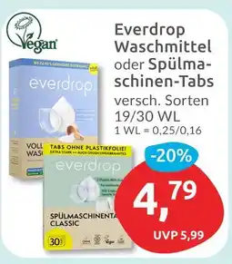 Budni Everdrop waschmittel oder spülmaschinen-tabs Angebot