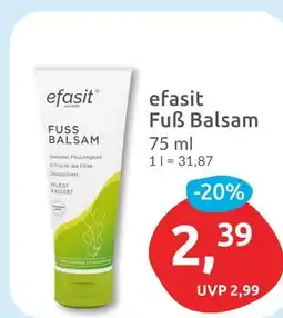 Budni Efasit fuß balsam Angebot