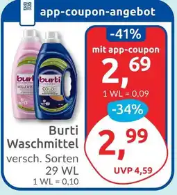 Budni Burti waschmittel wolle & seide Angebot
