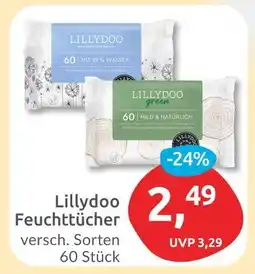 Budni Lillydoo feuchttücher Angebot