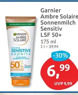 Budni Garnier ambre solaire sonnenmilch sensitiv lsf 50+ Angebot