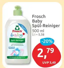 Budni Frosch baby spül-reiniger Angebot