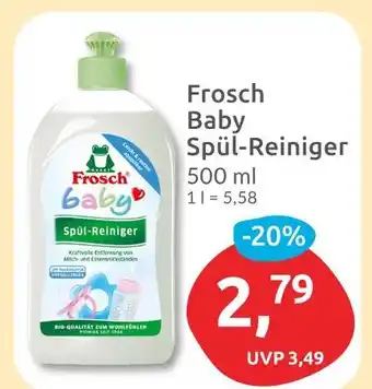 Budni Frosch baby spül-reiniger Angebot