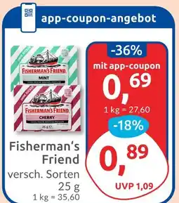 Budni Fisherman's friend mint Angebot