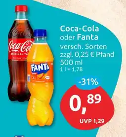 Budni Coca-cola coca-cola oder fanta Angebot