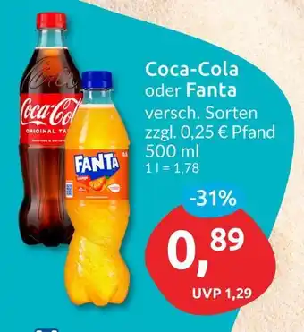 Budni Coca-cola coca-cola oder fanta Angebot