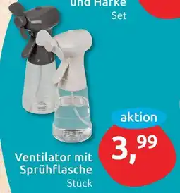 Budni Ventilator mit sprühflasche Angebot