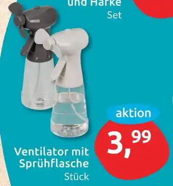 Budni Ventilator mit sprühflasche Angebot