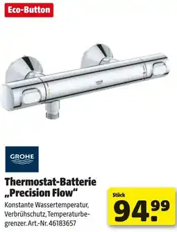 Hagebau GROHE Thermostat-Batterie ,,Precision Flow" Angebot