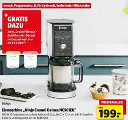 Hagebau NINJA Eismaschine „Ninja Creami Deluxe NC501EU" Angebot