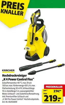 Hagebau KÄRCHER Hochdruckreiniger ,,K4 Power Control Flex" Angebot