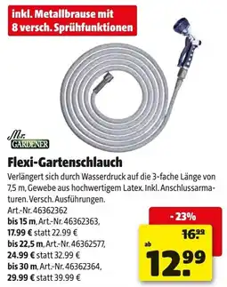 Hagebau Mr. GARDENER Flexi-Gartenschlauch Angebot