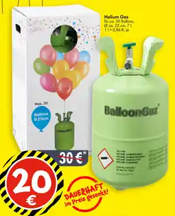 TEDi Helium Gas Angebot