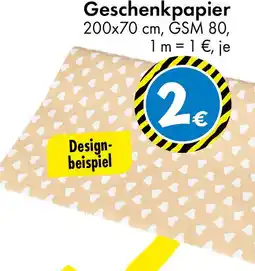 TEDi Geschenkpapier Angebot