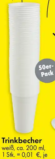 TEDi Trinkbecher Angebot