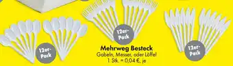TEDi Mehrweg Besteck Angebot