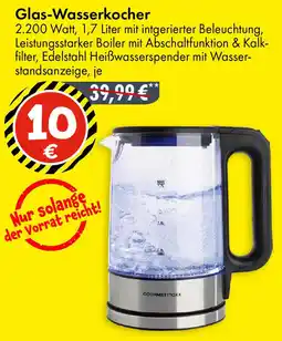 TEDi Glas-Wasserkocher Angebot