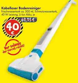 TEDi Kabelloser Bodenreiniger Angebot