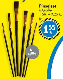 TEDi Pinselset Angebot
