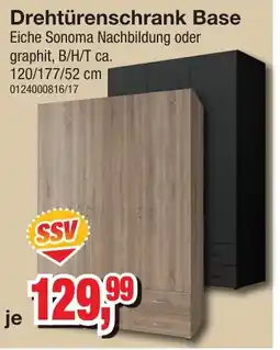 Möbelfundgrube Drehtürenschrank Base Angebot