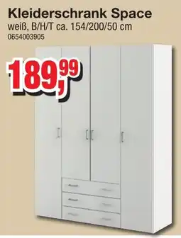 Möbelfundgrube Kleiderschrank Space Angebot