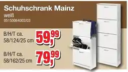 Möbelfundgrube Schuhschrank Mainz weiß Angebot