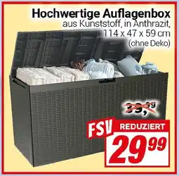 CENTERSHOP Hochwertige Auflagenbox Angebot