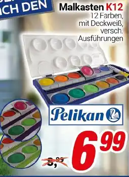 CENTERSHOP Pelikan Malkasten K12 Angebot