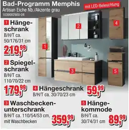 Möbelfundgrube Bad-Programm Memphis Angebot