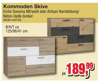 Möbelfundgrube Kommoden Skive Angebot