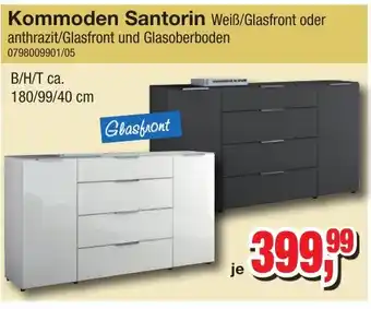 Möbelfundgrube Kommoden Santorin Angebot