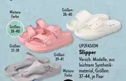 Aldi Süd Up2Fashion Damen Slipper Angebot