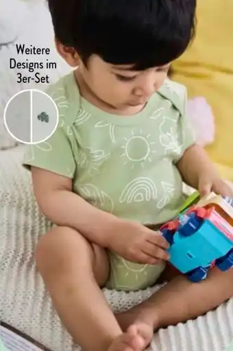 Aldi Süd Lily & Dan Baby Bodys 3er-Set Angebot