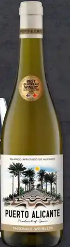 Aldi Süd Winery Puerto Alicante Afrutado Angebot