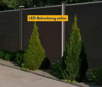 Aldi Süd Home Deluxe WPC Sichtschutzzaun Callado Angebot