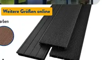 Aldi Süd Home Deluxe WPC Terrassendielen Samana Angebot