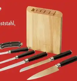 Aldi Süd Echtwerk Damast-Messerblock 7-tlg Angebot