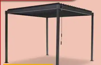Aldi Süd Mirador Pavillon mit Lamellendach Angebot