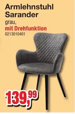 Möbelfundgrube Armlehnstuhl Sarander Angebot