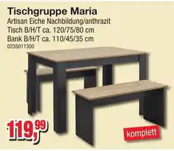 Möbelfundgrube Tischgruppe Maria Angebot