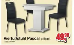Möbelfundgrube Vierfuẞstuhl Pascal anthrazit Angebot