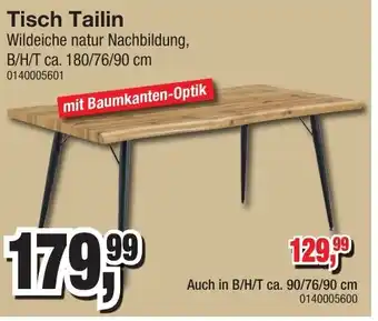 Möbelfundgrube Tisch Tailin Angebot