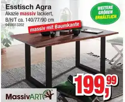 Möbelfundgrube MassivART Esstisch Agra Angebot