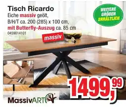 Möbelfundgrube MassivART Tisch Ricardo Angebot
