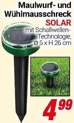 CENTERSHOP Maulwurf- und Wühlmausschreck SOLAR Angebot