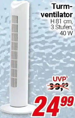 CENTERSHOP Turmventilator Angebot